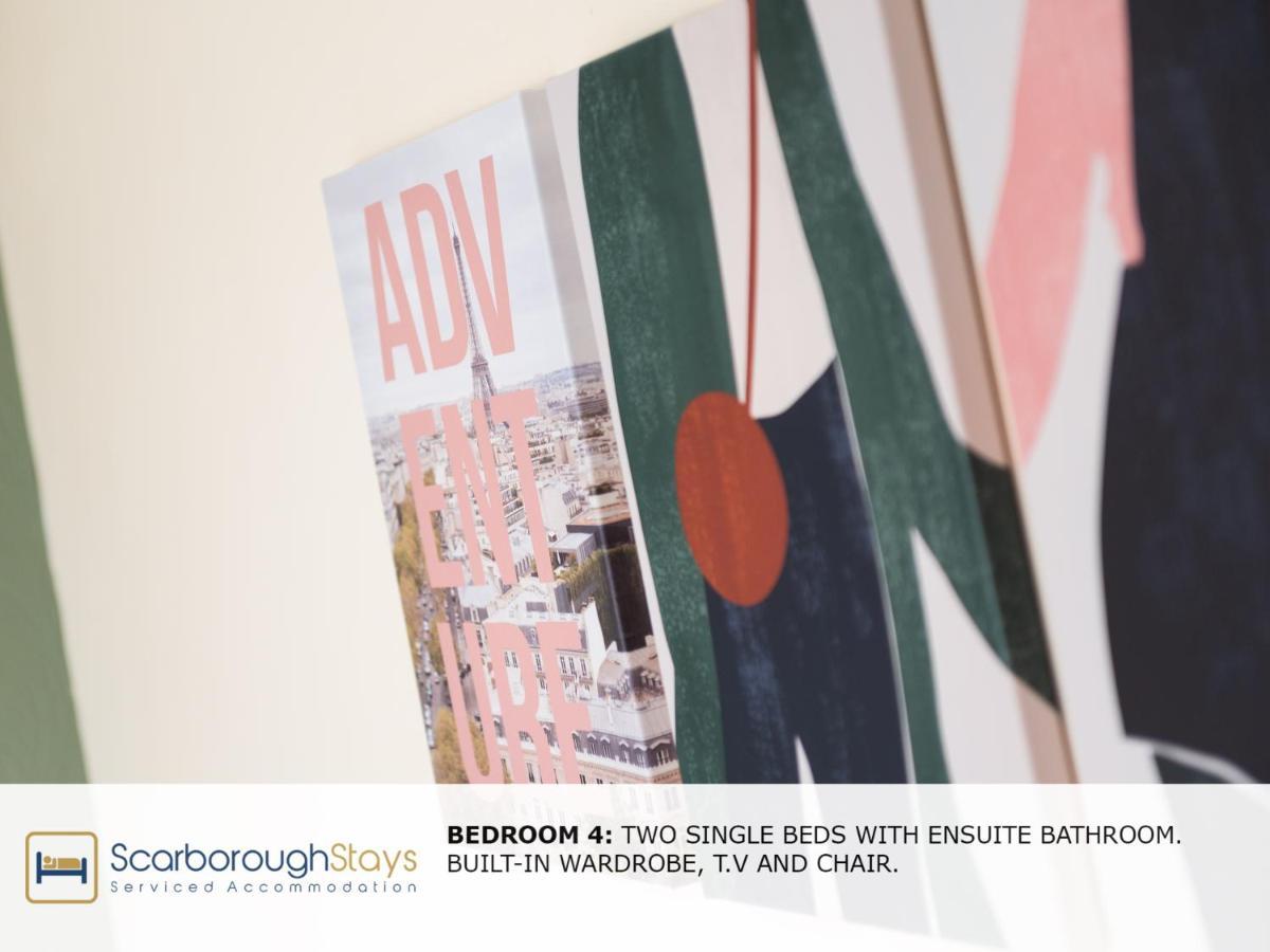 Scarborough Stays - Luxury Townhouse Ideal For Large Groups - Hot Tub Luaran gambar