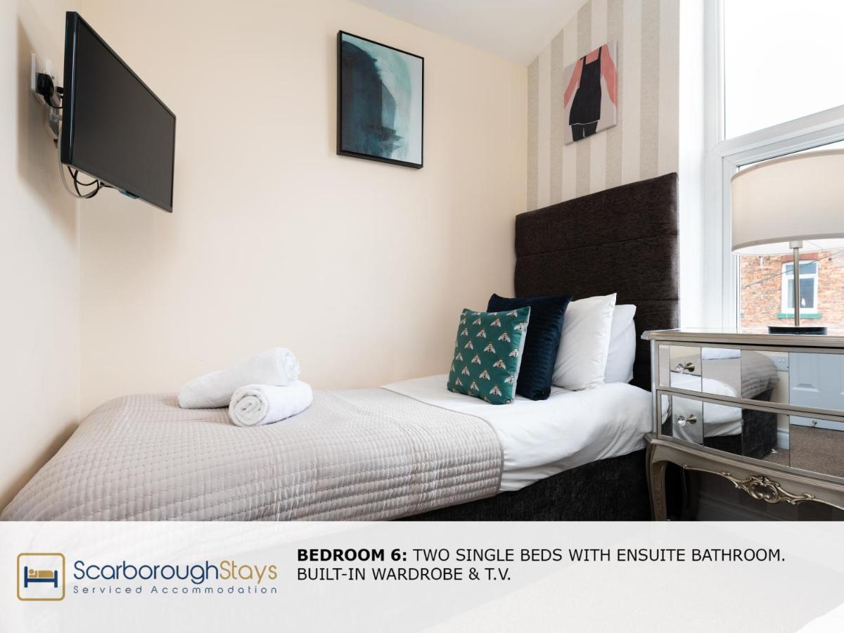 Scarborough Stays - Luxury Townhouse Ideal For Large Groups - Hot Tub Luaran gambar