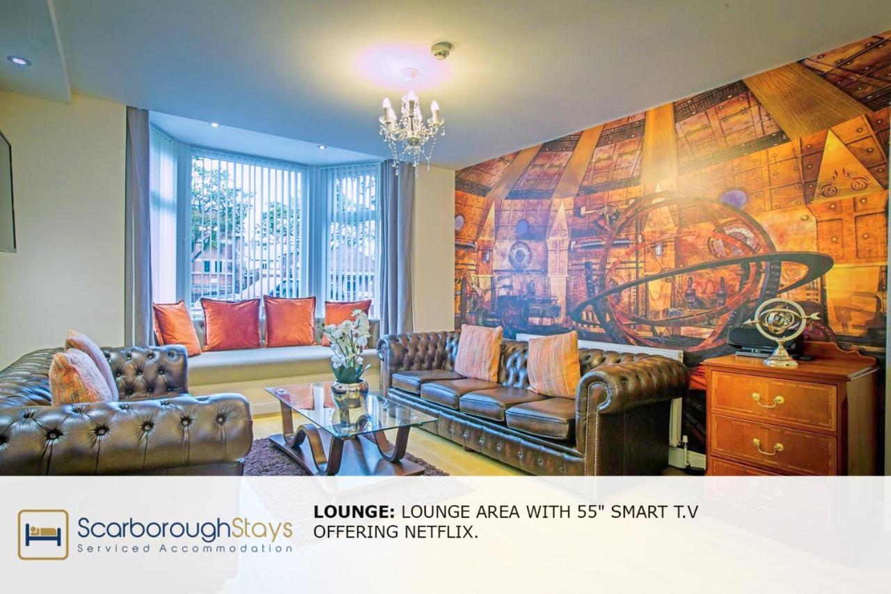 Scarborough Stays - Luxury Townhouse Ideal For Large Groups - Hot Tub Luaran gambar