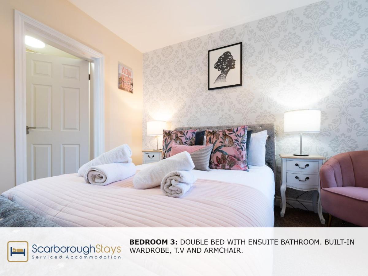 Scarborough Stays - Luxury Townhouse Ideal For Large Groups - Hot Tub Luaran gambar