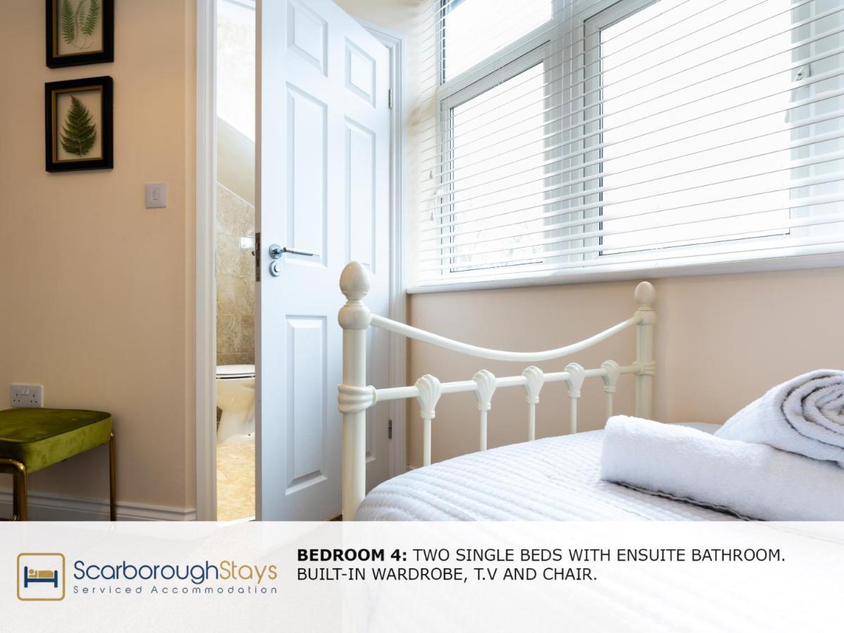 Scarborough Stays - Luxury Townhouse Ideal For Large Groups - Hot Tub Luaran gambar