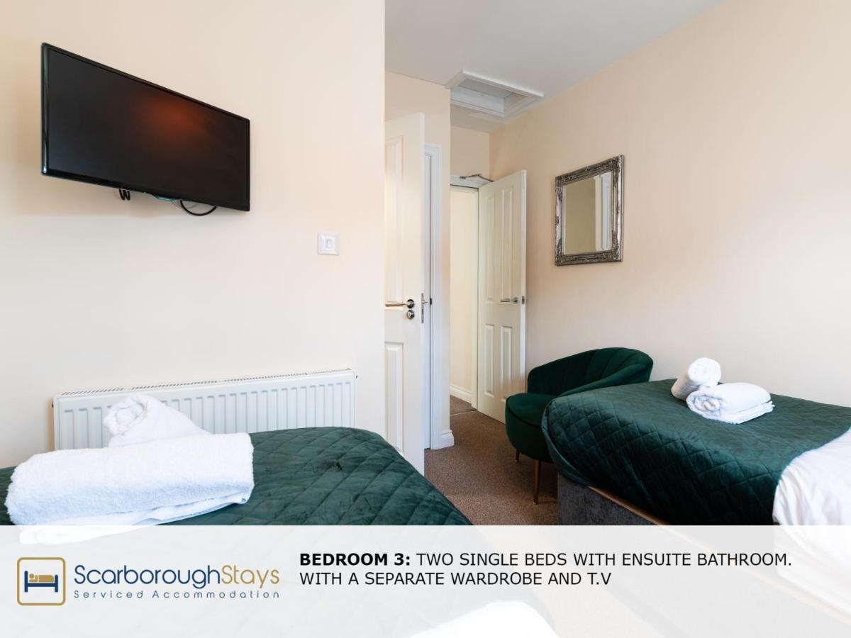Scarborough Stays - Luxury Townhouse Ideal For Large Groups - Hot Tub Luaran gambar