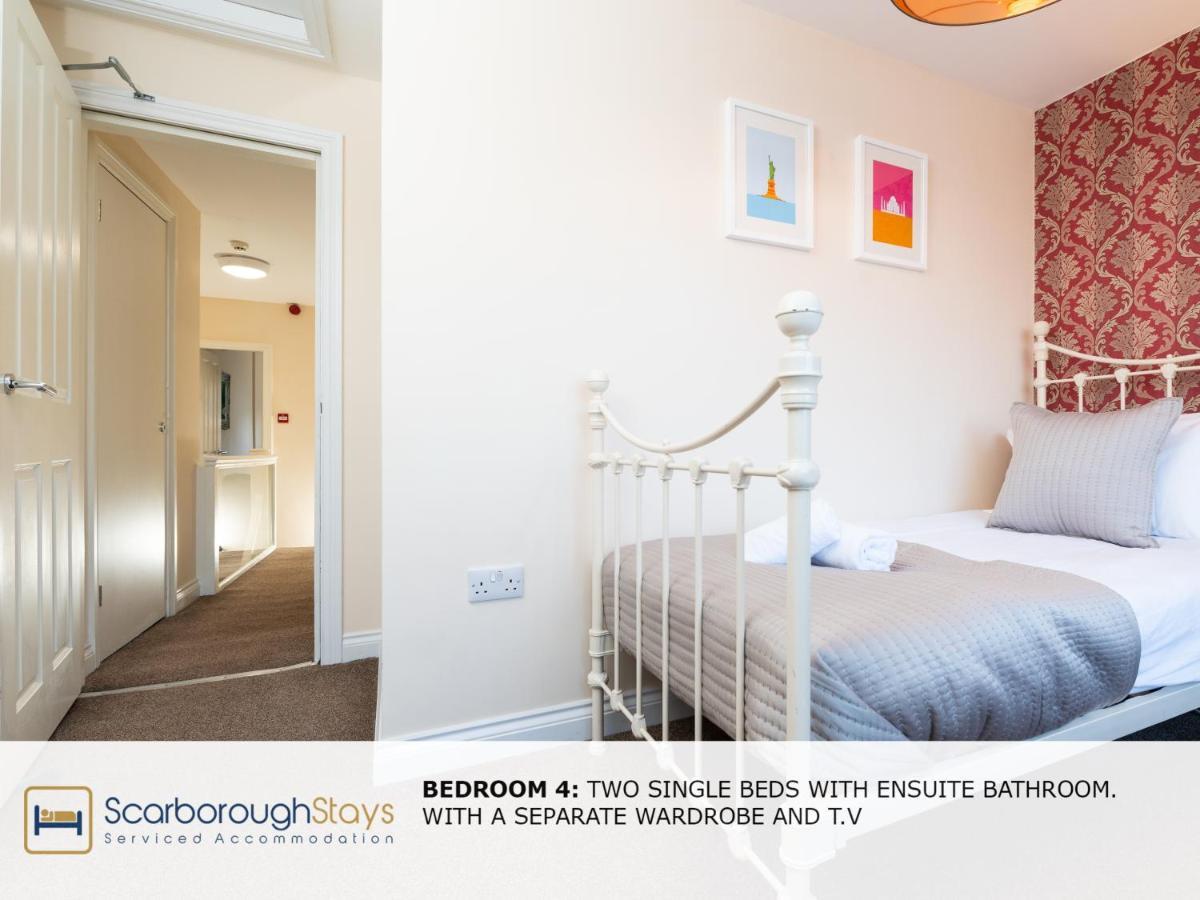 Scarborough Stays - Luxury Townhouse Ideal For Large Groups - Hot Tub Luaran gambar